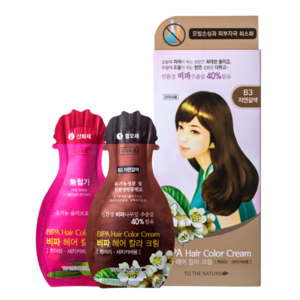 To the nature BIPA Hair color Cream B3(Light Brown)